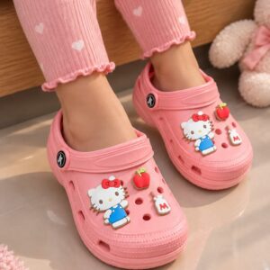 Ref K117 - Babuche Infantil com Botons, em Material E.V.A. - numeração disponível do 28 ao 33