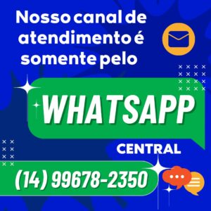 Para comprar com a gente, saber valores e informações sobre a empresa e os produtos, tirar as dúvidas, é só clicar no botão do Whatsapp e nos chamar. Queremos que tirem todas as informações que precisarem sobre a empresa antes de comprar. Pesquisem sobre nós nos Órgãos Governamentais e Judiciais, no Sintegra, Serasa e SPC, que vejam a frequência de nossas postagens nas redes sociais (Instagram, Facebook e Youtube), que fique tudo esclarecido primeiro, pois nosso objetivo é que façam uma compra sem medo e tranquila, para que divulguem nossa marca e que voltem a comprar da gente.