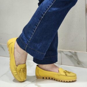 Ref C64 - Mocassim em Couro Legítimo com Palmilha Confort e Solado Tratorado Flexível - numeração disponível do 34 ao 40