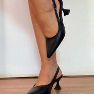 Ref AF65 - Chanel Slingback Salto Taça 7 cm - numeração disponível do 34 ao 40