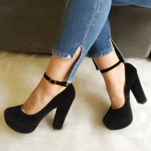 Ref H1 – Sandália Meia-Pata – Salto 13 cm com 4 cm de Pata (na frente) – numeração disponível do 33 ao 39