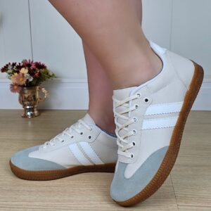 Ref K107 – Tênis Feminino Casual Estilo Vintage – Linha Moderna – numeração disponível do 34 ao 40