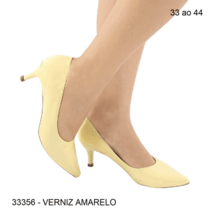 Ref E14 - Scarpin Salto Fino 5 cm - numeração disponível do 33 ao "44"