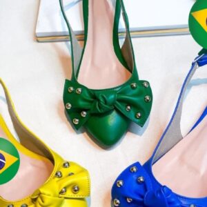 Ref AL1 - Slingback Copa do Mundo - numeração disponível do 34 ao 39.