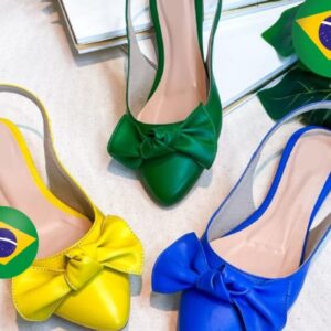 Ref AL1 - Slingback Copa do Mundo - numeração disponível do 34 ao 39.