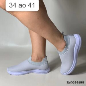 Ref J3 - Tênis-Meia Feminino com Palmilha Confort - numeração disponível do 34 ao 41.