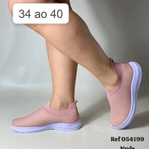 Ref J3 - Tênis-Meia Feminino com Palmilha Confort - numeração disponível do 34 ao 40.